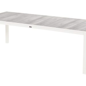 Zahradní jídelní stůl Hartman Comino 223 x 100 cm – bílý