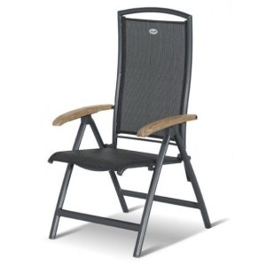 Zahradní jídelní židle Raffaelo polohovací s teak područkami