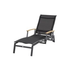 Hartman Zahradní lehátko Alice s teak područkami