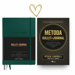 Metoda BulletJournal [balíček se zápisníkem, zelený]