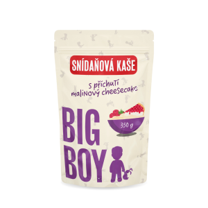 BIG BOY® Kaše malinový cheesecake 350g Eko varianta