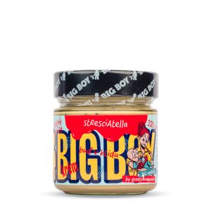 BIG BOY® Stresciatella – Mandlový krém s kousky kakaových bobů 220g