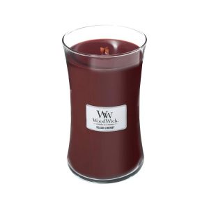 Vonná svíčka WoodWick velká – Black Cherry 609 g