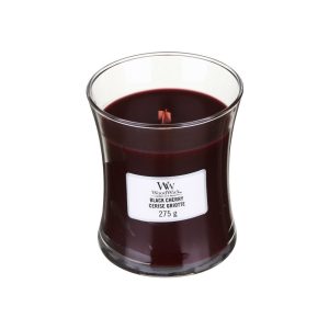 Vonná svíčka WoodWick střední – Black Cherry, 9,8 cm x 11,5 cm, 275g