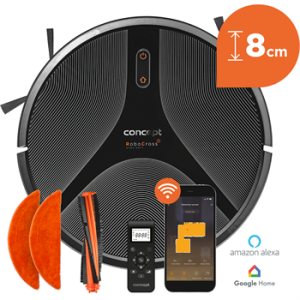 Concept Robotický vysavač s mopem 2v1 RoboCross Gyro Soft VR2100