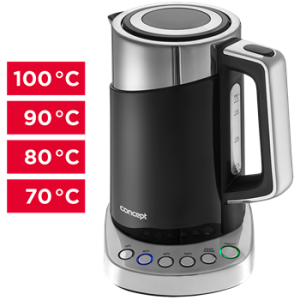 Concept Rychlovarná konvice s regulací teploty  1,7 l RK3171