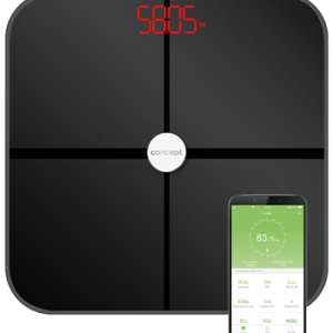 Concept Osobní váha diagnostická 180 kg PERFECT HEALTH, černá VO4011