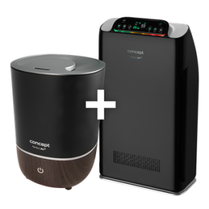 Concept Set čističky a zvlhčovače vzduchu pro zdravé dýchání ZV1210 + CA2000