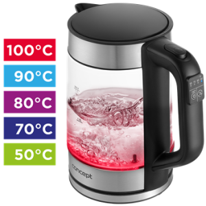 Concept Rychlovarná konvice s regulací teploty 1,7 l RK4067