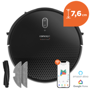 Concept Robotický vysavač s mopem 2v1 RoboCross Laser VR3300