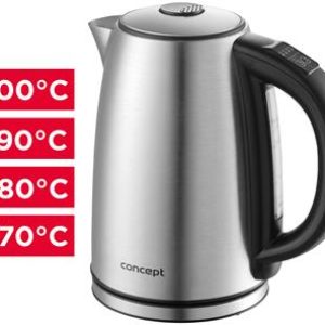 Concept Rychlovarná konvice s regulací teploty 1,7 l  RK3350