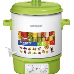 Concept Zavařovací hrnec elektrický, smaltovaný, 27 l, s časovačem ZH0020