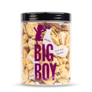 BIG BOY® Banán plátky lyofilizované 150 g