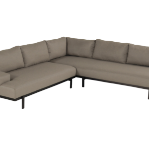 Luxusní zahradní rohová sedačka Lucas – Taupe